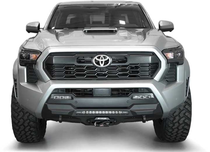 24-C TACOMA STEALTH CENTER MOUNT WINCH FRONT BUMPER BLACK