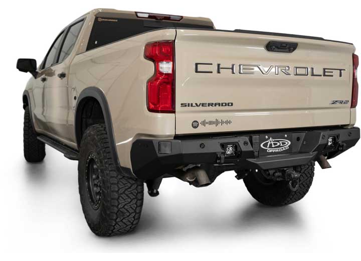 22-C SILVERADO/SIERRA 1500 STEALTH FIGHTER REAR BUMPER Addictive Desert