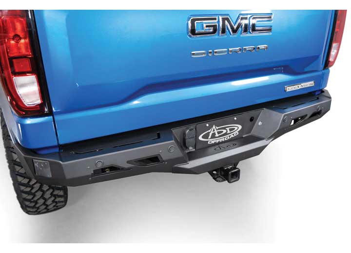 22-C SILVERADO/SIERRA 1500 BLACK LABEL REAR BUMPER(NOT COMPATIBLE WITH SUPERCRUISE)