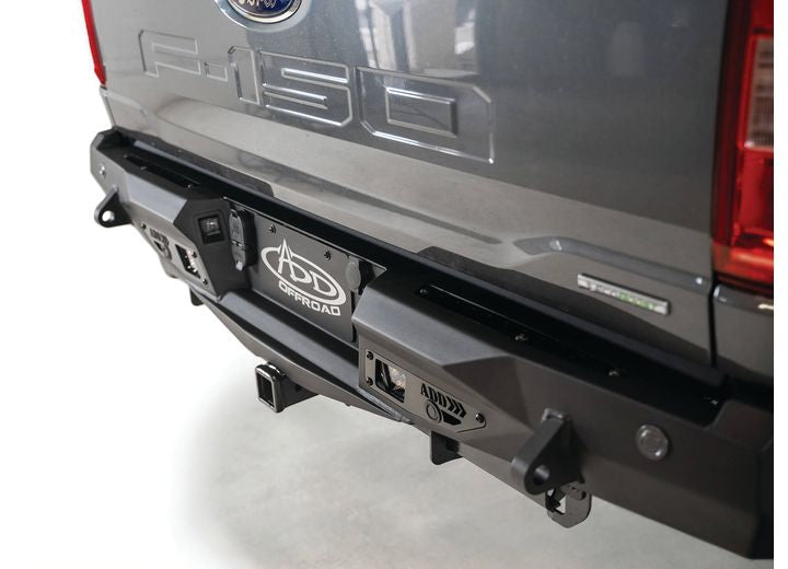 2021 FORD F-150 STEALTH FIGHTER REAR BUMPER BLACK Addictive Desert