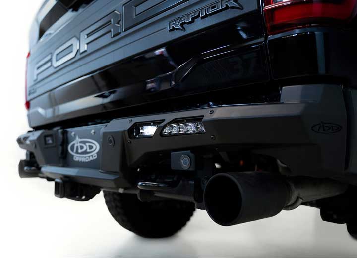 21-C RAPTOR PHANTOM REAR BUMPER BLACK
