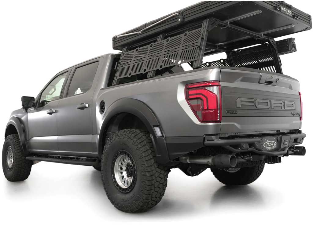 21-C F150 RAPTOR RACE SERIES DOVETAIL REAR BUMPER