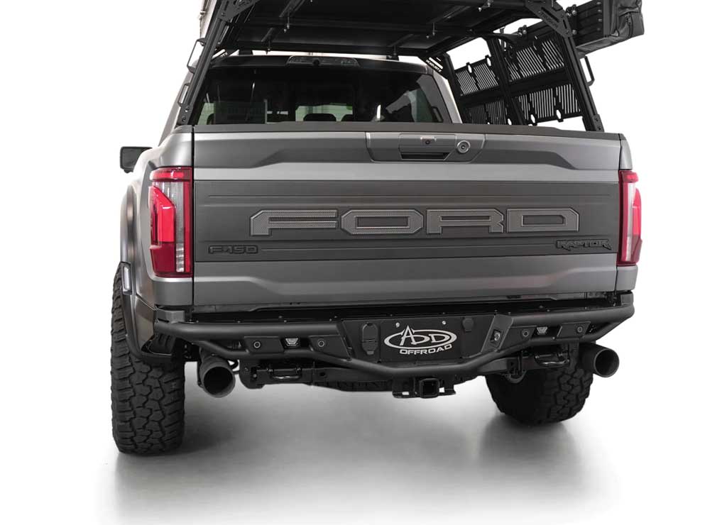 21-C F150 RAPTOR RACE SERIES DOVETAIL REAR BUMPER