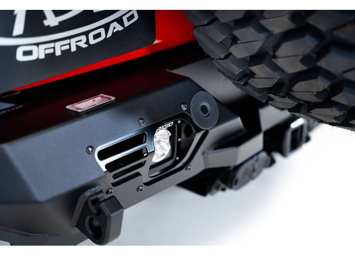 21-C FORD BRONCO BOMBER REAR BUMPER BLACK POWDERCOAT FINISH