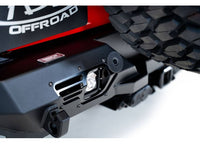 21-C FORD BRONCO BOMBER REAR BUMPER BLACK POWDERCOAT FINISH