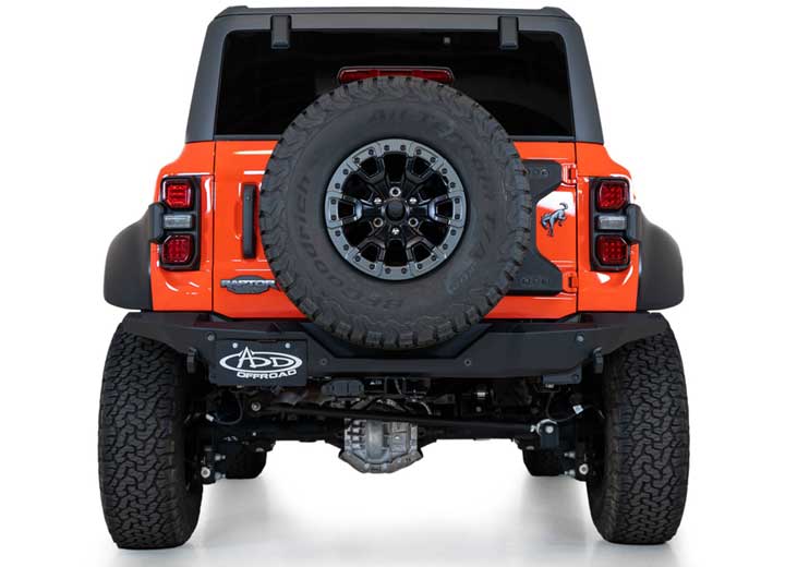 22-C BRONCO RAPTOR ROCK FIGHTER REAR BUMPER BLACK Addictive Desert
