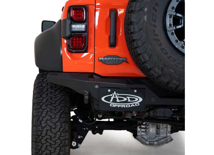22-C BRONCO RAPTOR ROCK FIGHTER REAR BUMPER BLACK Addictive Desert