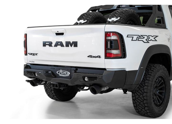 21-C RAM 1500 TRX BOMBER REAR BUMPER BLACK
