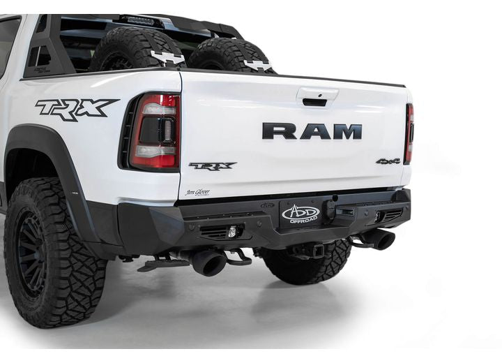 21-C RAM 1500 TRX BOMBER REAR BUMPER BLACK