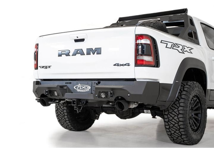 21-C RAM 1500 TRX STEALTH FIGHTER REAR BUMPER BLACK