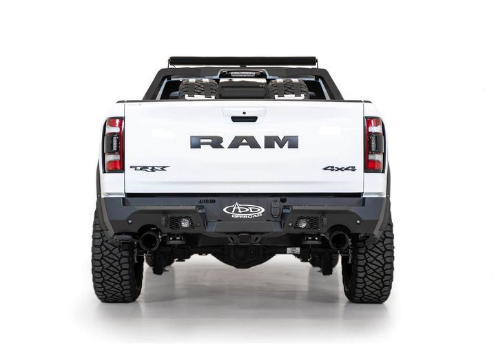 21-C RAM 1500 TRX STEALTH FIGHTER REAR BUMPER BLACK