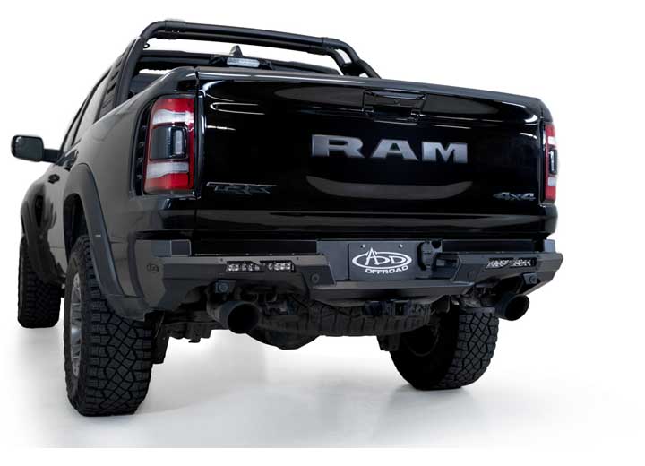 21-C RAM 1500 TRX PHANTOM REAR BUMPER BLACK