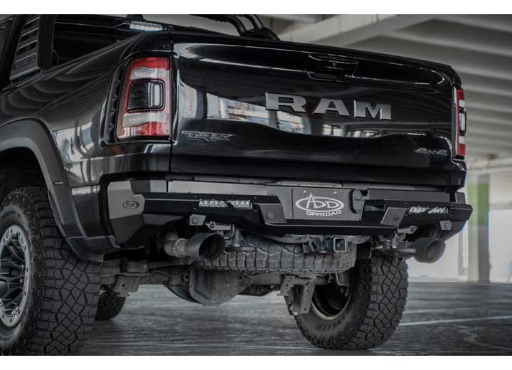 21-C RAM 1500 TRX PHANTOM REAR BUMPER BLACK