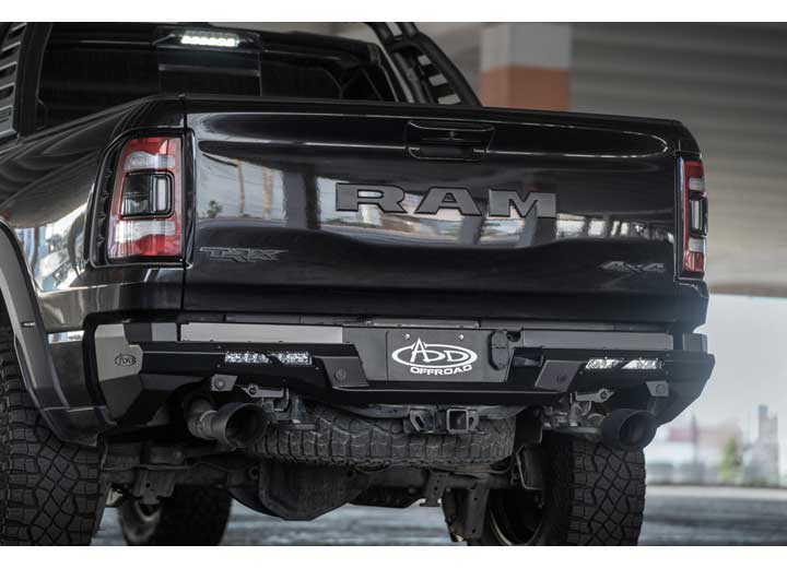 21-C RAM 1500 TRX PHANTOM REAR BUMPER BLACK