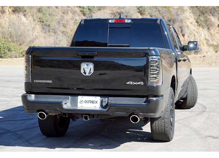 AlphaRex LUXX-Series LED Tail Lights for 2019-2024 Ram 1500 - Black Housing with Sequential Turn Signals - Easy Plug & Play Upgrade