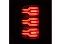 AlphaRex LUXX-Series LED Tail Lights for 2019-2024 Ram 1500 - Black Housing with Sequential Turn Signals - Easy Plug & Play Upgrade