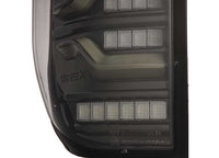 AlphaRex LUXX-Series Black LED Tail Lights for 2014-2021 Toyota Tundra - Sequential Turn Signal Design - DOT/SAE Approved