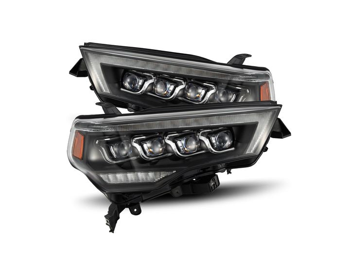 AlphaRex USA 14-23 Toyota 4Runner MK II NOVA-Series LED Projector Headlights Black - Enhanced Visibility & Aggressive Styling