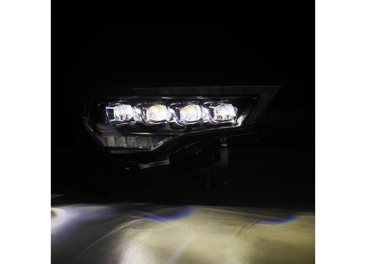 AlphaRex USA 14-23 Toyota 4Runner MK II NOVA-Series LED Projector Headlights Black - Enhanced Visibility & Aggressive Styling