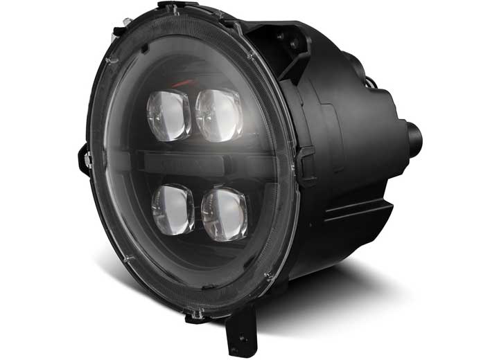 AlphaRex USA 18-24 Jeep Wrangler JL/Gladiator JT NOVA-Series LED Projector Headlights Alpha-Black - Superior Off-Road Performance & Durability