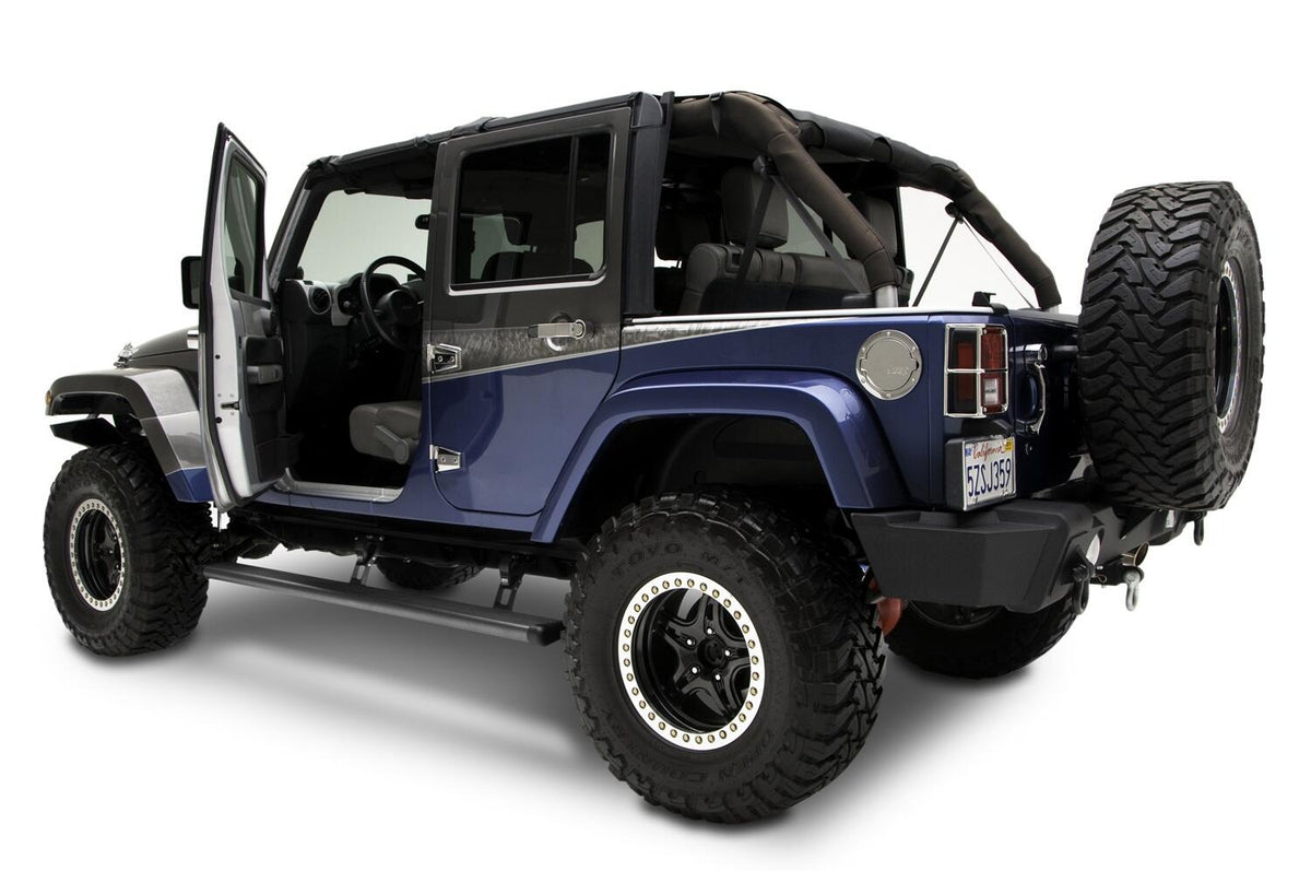 AMP Research 75122-01A PowerStep Electric Running Board 07-18 Jeep Wrangler JK - view 3