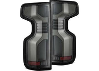 AlphaRex LUXX-Series Alpha-Black LED Tail Lights for 2019-2024 Chevrolet Silverado 1500 & 2020-2024 Silverado 2500HD/3500HD – Modern Aesthetic & Superior Safety