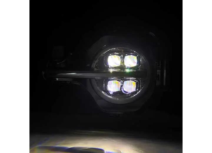 AlphaRex NOVA-Series Alpha-Black LED Projector Headlights for 2021-2023 Ford Bronco & Raptor