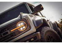 AlphaRex NOVA-Series Alpha-Black LED Projector Headlights for 2021-2023 Ford Bronco & Raptor