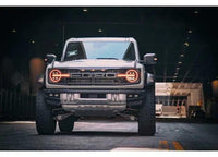 AlphaRex NOVA-Series Alpha-Black LED Projector Headlights for 2021-2023 Ford Bronco & Raptor