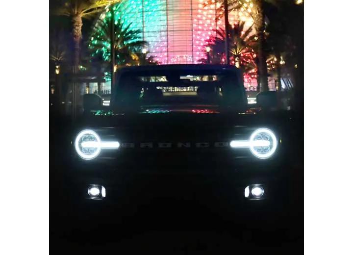 AlphaRex NOVA-Series Alpha-Black LED Projector Headlights for 2021-2023 Ford Bronco & Raptor