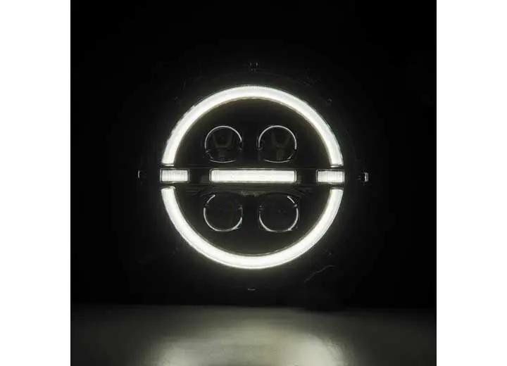 AlphaRex NOVA-Series Black LED Projector Headlights for 2018-2023 Jeep Wrangler JL & Gladiator JT