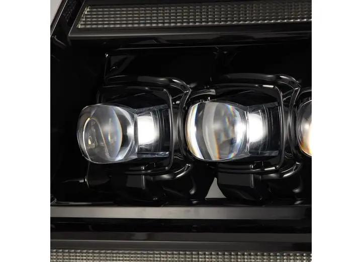 AlphaRex NOVA-Series LED Projector Headlights for 04-08 Ford F150 & 06-08 Lincoln Mark LT - Alpha-Black with Sequential Turn Signals & DRL
