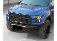 AlphaRex USA - AlphaRex USA PRO - Series Halogen Projector Headlights for 15 - 17 Ford F150 - Black Finish for Enhanced Visibility and Aggressive Style