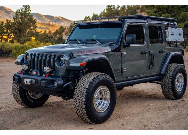 Baja Designs Jeep JL JT 8XL Linkable Roof Mount Light Kit (clear - Multi-Pattern)