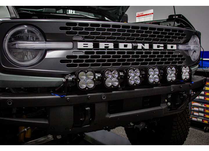 Baja Designs 6XL Linkable Bumper Light Kit W/Upfitter | 2021-On Ford Bronco & 2022-On Bronco Raptor