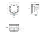 Baja Designs XL Pro LED Auxiliary Light Pod Pair (Clear Spot) Baja Designs