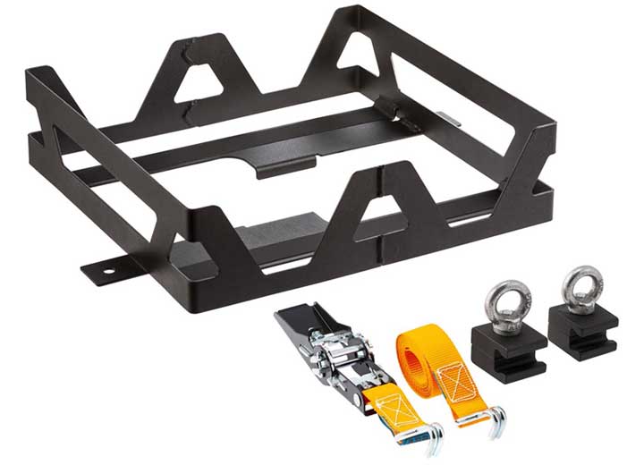 BASE RACK JERRY CAN MOUNT; VERTICAL; DOUBLE ARB Usa/Old Man Emu
