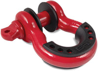 3/4 RED D-RING WITH ISOLATORS(SINGLE) Body Armor 4x4