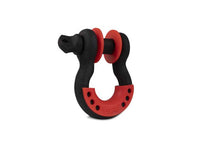 3/4 BLACK D-RING WITH ISOLATORS(SINGLE)