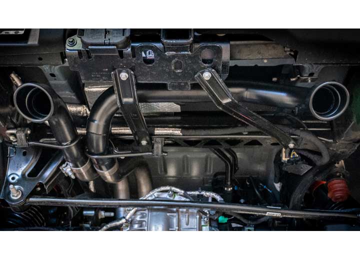 22-C Bronco Raptor 3.0L Turbo Cat-Back ATAK Exhaust System With Black Exhaust Tips Borla Exhaust