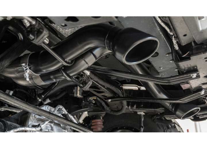 22-C Bronco Raptor 3.0L Turbo Cat-Back ATAK Exhaust System With Black Exhaust Tips Borla Exhaust