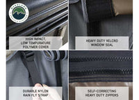 BUSHVELD HARD SHELL ROOFTOP TENT FOR 4 ADVENTURERS