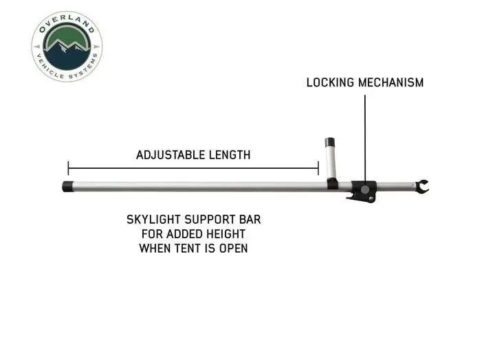 BUSHVELD HARD SHELL ROOFTOP TENT FOR 4 ADVENTURERS