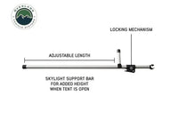 BUSHVELD HARD SHELL ROOFTOP TENT FOR 4 ADVENTURERS