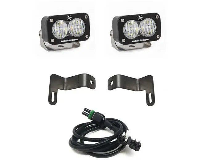 Baja Designs Dodge Ram S2 Sport Dual Reverse Light Kit (Clear - Wide Cornering)