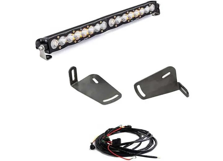 Baja Designs Dodge Ram S8 20-Inch Bumper Light Bar Kit (clear - Driving/Combo)