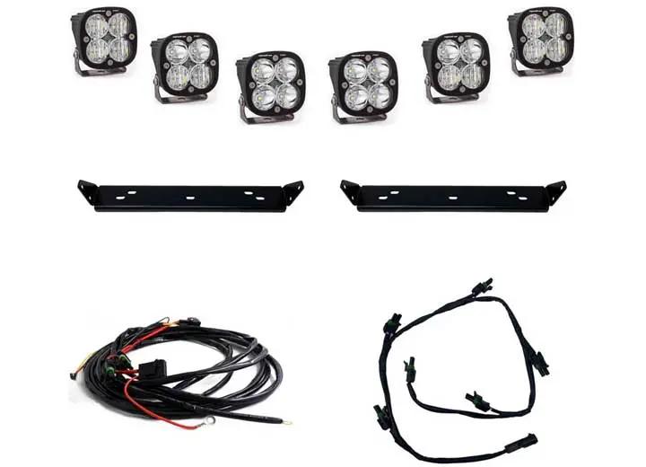 Baja Designs Ford Squadron Pro Behind Grille Light Kit (Clear - Multi-Pattern)