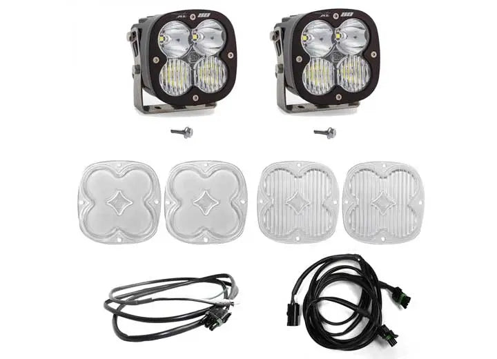 Baja Designs Ford XL80 A-Pillar Light Kit for 2021-2022 Bronco (Upfitter)