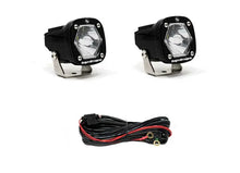 Baja Designs S1 Black LED Auxiliary Light Pod Pair (Clear - Spot)