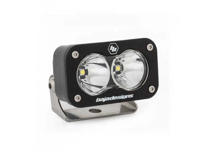Baja Designs S2 Sport Black LED Auxiliary Light Pod (Clear - Spot)